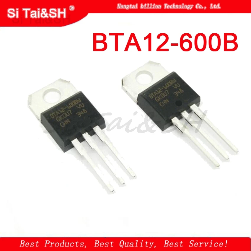 Si Tai&SH 10PCS BTA12-600B  BTA12-600  BTA12 new and original  Data system