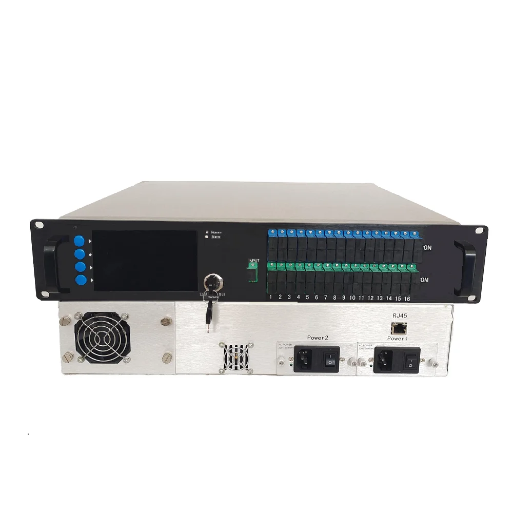 Yatai ضمان 5 سنوات جودة ممتازة 10G XGS-PON EDFA EYDFA CATV Combiner 32 Port مع 19-23 DBm #1