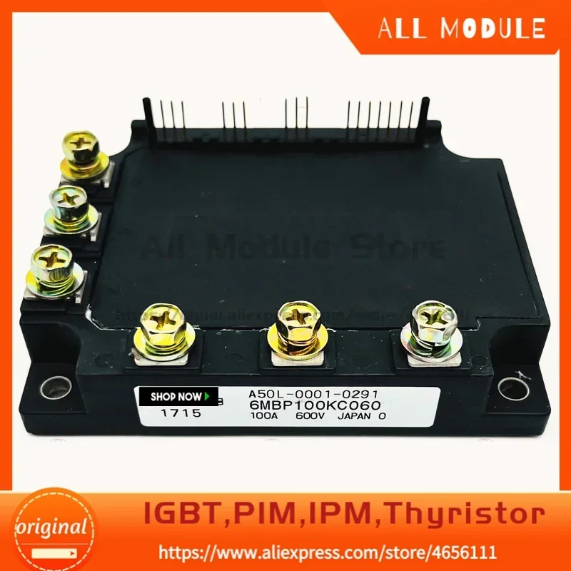 6MBP100KC060 6MBP100KB060 A50L-0001-0291 6MBP100KC-060 NEW  IPM Module