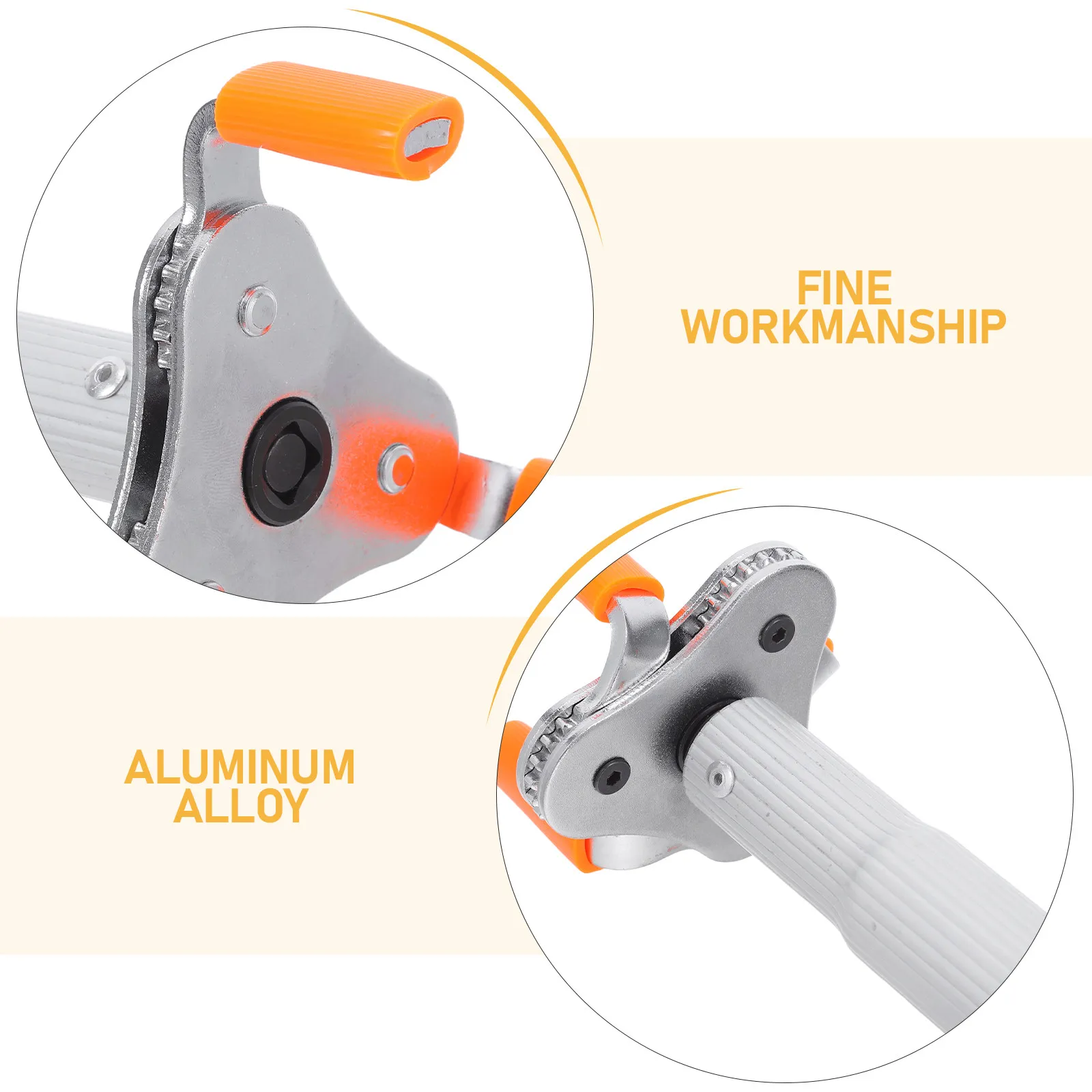 1Set Smoke Removal Tool Claw Head Attachment Ladder-Free Safe Fire Alarm Assembly and Removal for High Ceilings