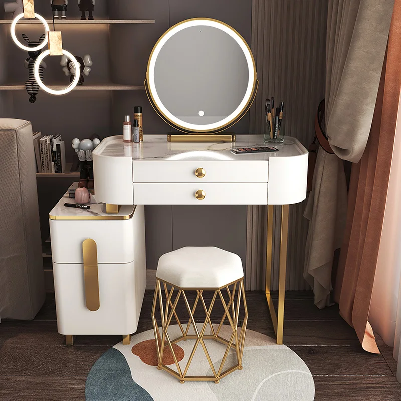 

Mobile Dressing Table Chest Drawers Headboards Bedroom Drawers Makeup Desk Nightstands Mesas De Maquiagem Bedrooms Furniture