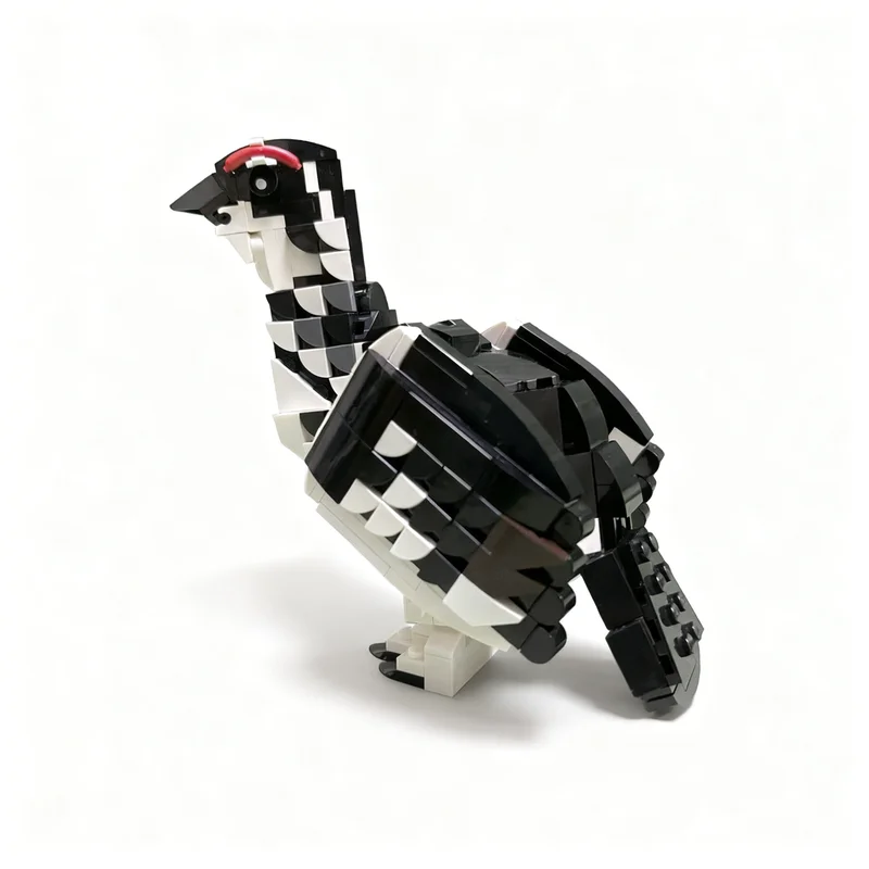 

421 шт. MOC Creator Ptarmigan модель строительные блоки архитектура креативные рождественские подарки идея сборка образовательные игрушки кирпич для детей