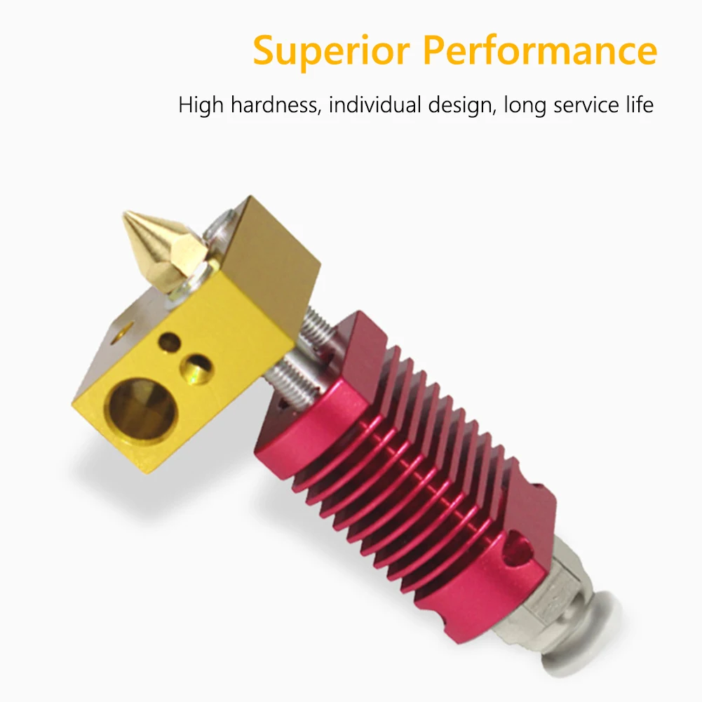 Kit hot end assemblato estrusore stampante 3D da 9 pezzi Kit hot end estrusore per parti della stampante 3D Creality Ender 3 Pro