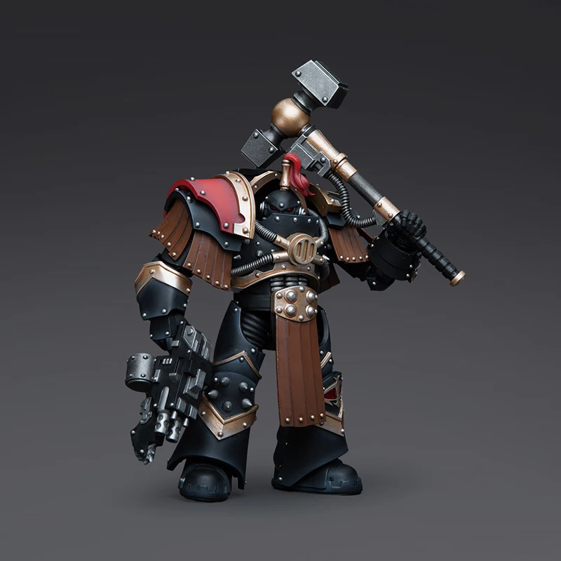 JOYTOY Warhammer The Horus Heresy Sons of Horus Justaerin Terminator Squad Justaerin مع مطرقة الرعد 1:18 شخصية الحركة