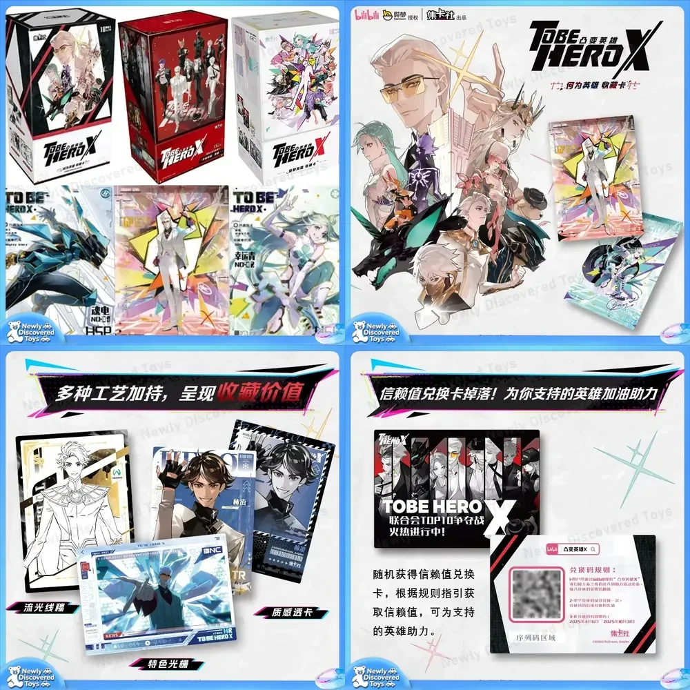 genuine-to-be-hero-x-card-heroes-are-coming-series-rare-wei-chao-queen-liang-long-signed-anime-collection-cards-for