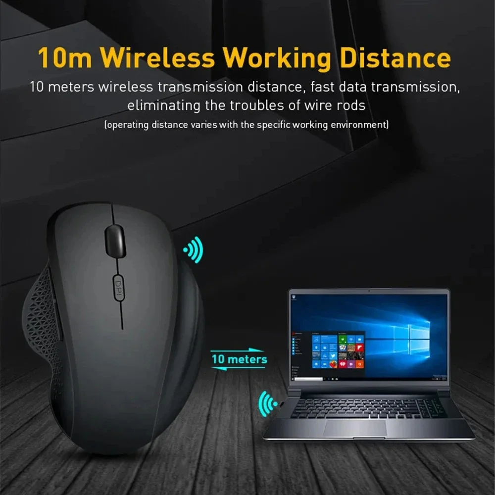 Xiaomi Wireless Bluetooth Mouse Dual-mode1600 Dpi Rechargeable Ergonomic Gaming Mouse Suitable For Mobile Phones Apple Laptops