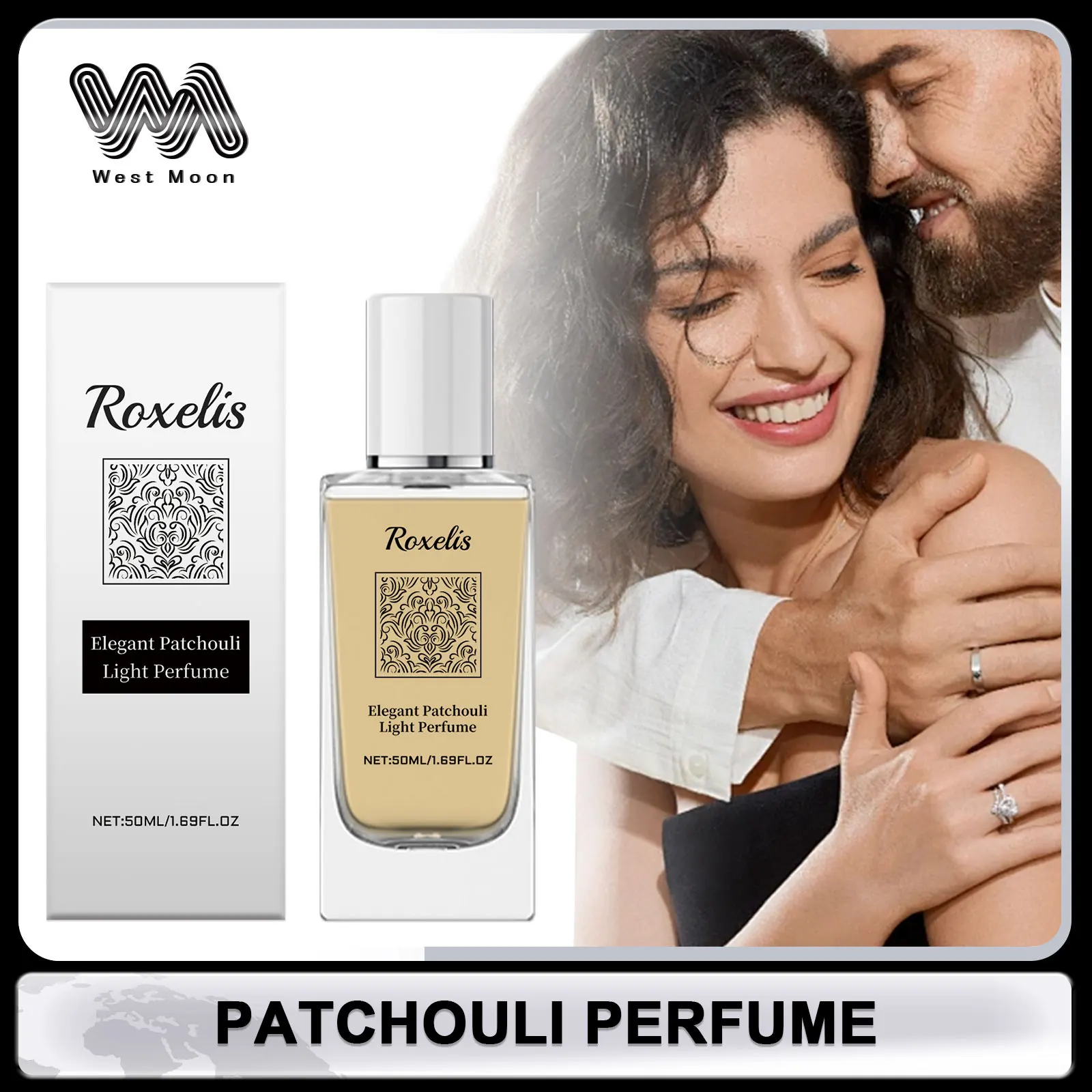 Patchouli Perfume Show Charms for Men Attract Women Perfume for Dating Long Lasting Fragrance Keep Fresh Relieve Stress Perfume