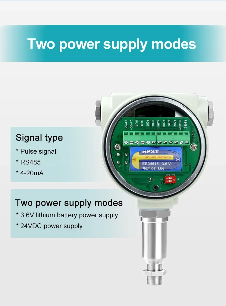 Liquid Turbine Flowmeter Industrial Pure Water Edible Oil High Precision Measurement Flowmeter DN150