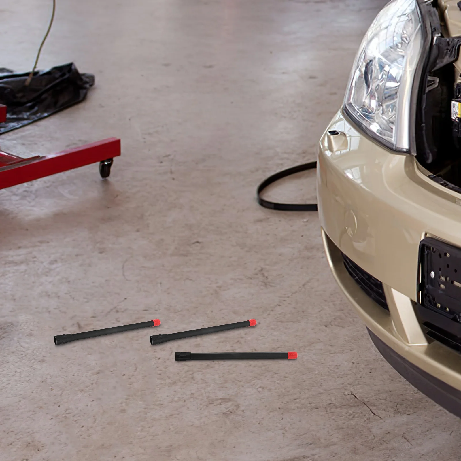 

10Pcs Plastic Valve Extenders Tire Inflation Tools Secure Fit No Air Leak for Family Cars Business Trucks Trailers Scooters