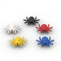 MOC 10PCS 30238 Animal Decoration Spiders Building Blocks Kit Halloween Web Part Bricks Particle Toys Children Kid Birthday Gift