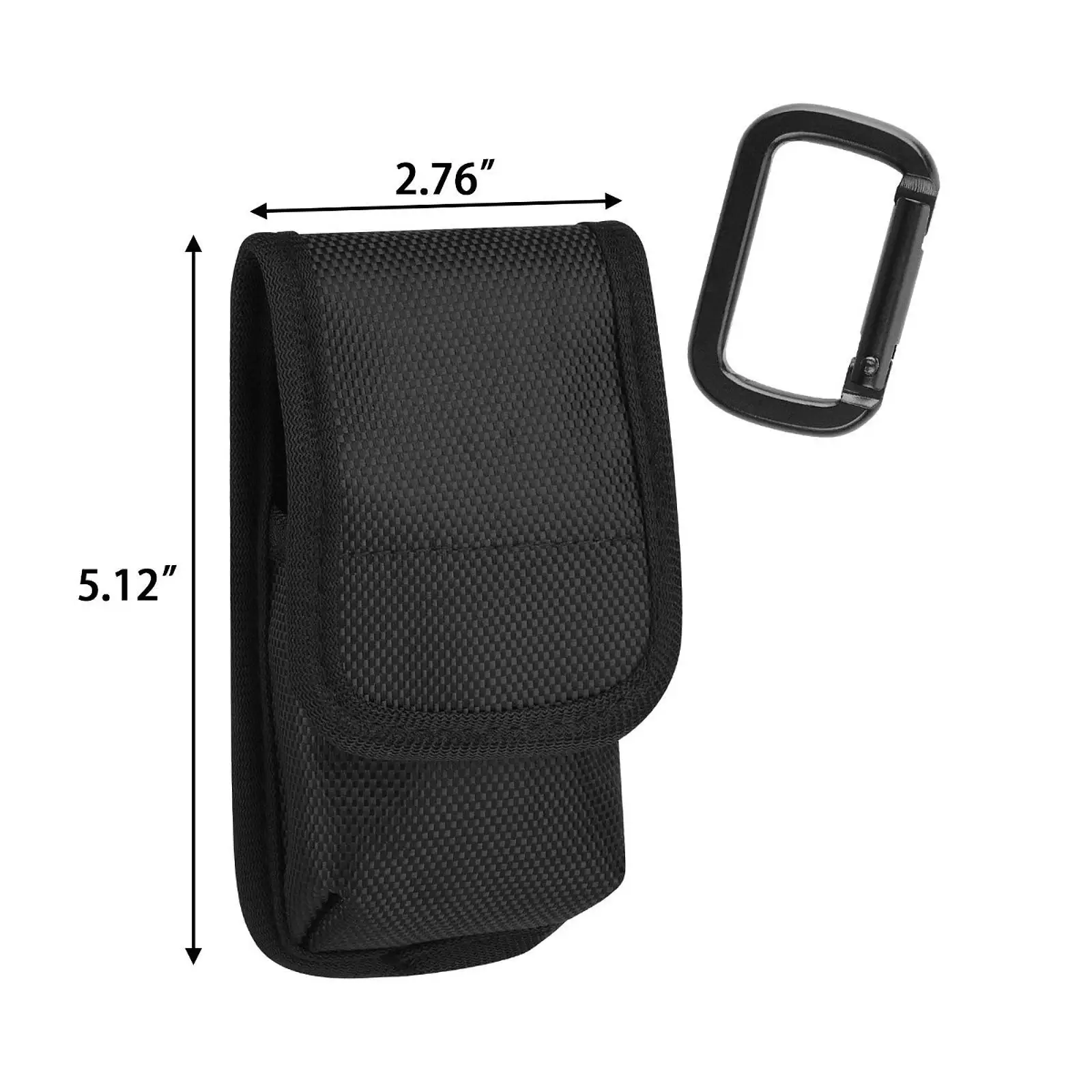 Stun Devices Storage Pouch Easy to Use Portable Sturdy Professional Compact Storage Bag Protection Accessories for Girls Black