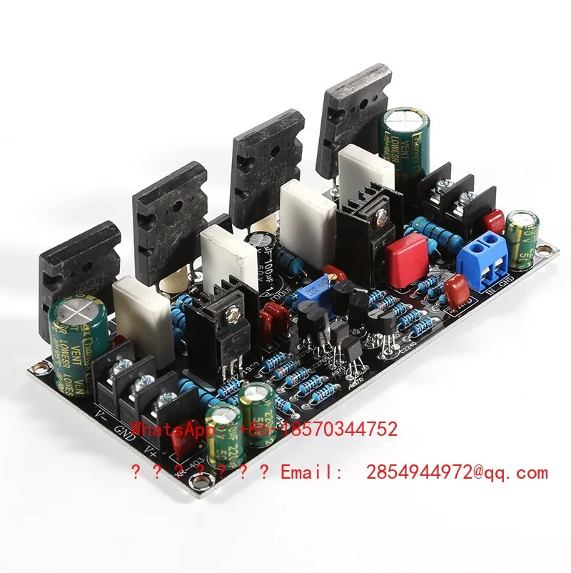 Mono 200W Power Amplifier Board 1943 + 5200 Pairs of Tubes, Rear Stage Power Amplifier Board