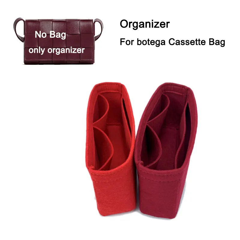 

Вставной органайзер подходит для небольшой кассетной сумки BV, внутренний органайзер для сумки через плечо для кассеты