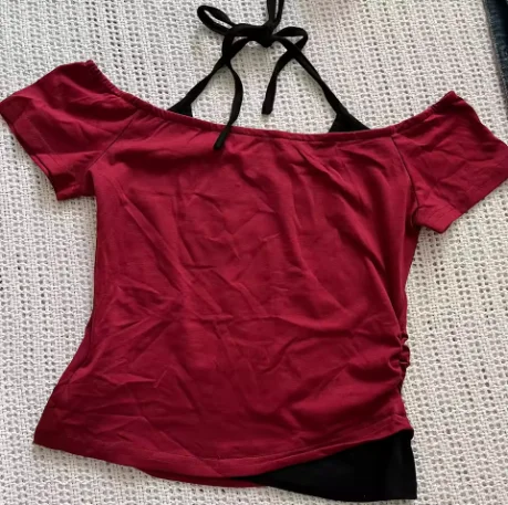 الألفية 2000s Y2k المحاصيل الجمالية الحلو ومثير سترة المرأة بلا أكمام عادية أنيمي مطبوعة سترة Harajuku الأحمر الزي الكامل Em #2