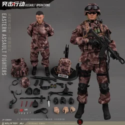 ViiKONDO 1/6 KSJY 23001 JEU Action Figure Chinese PLA Eastern Assault Fighter Fire 12'' Toy Soldier Model Full Set Army Men Gift