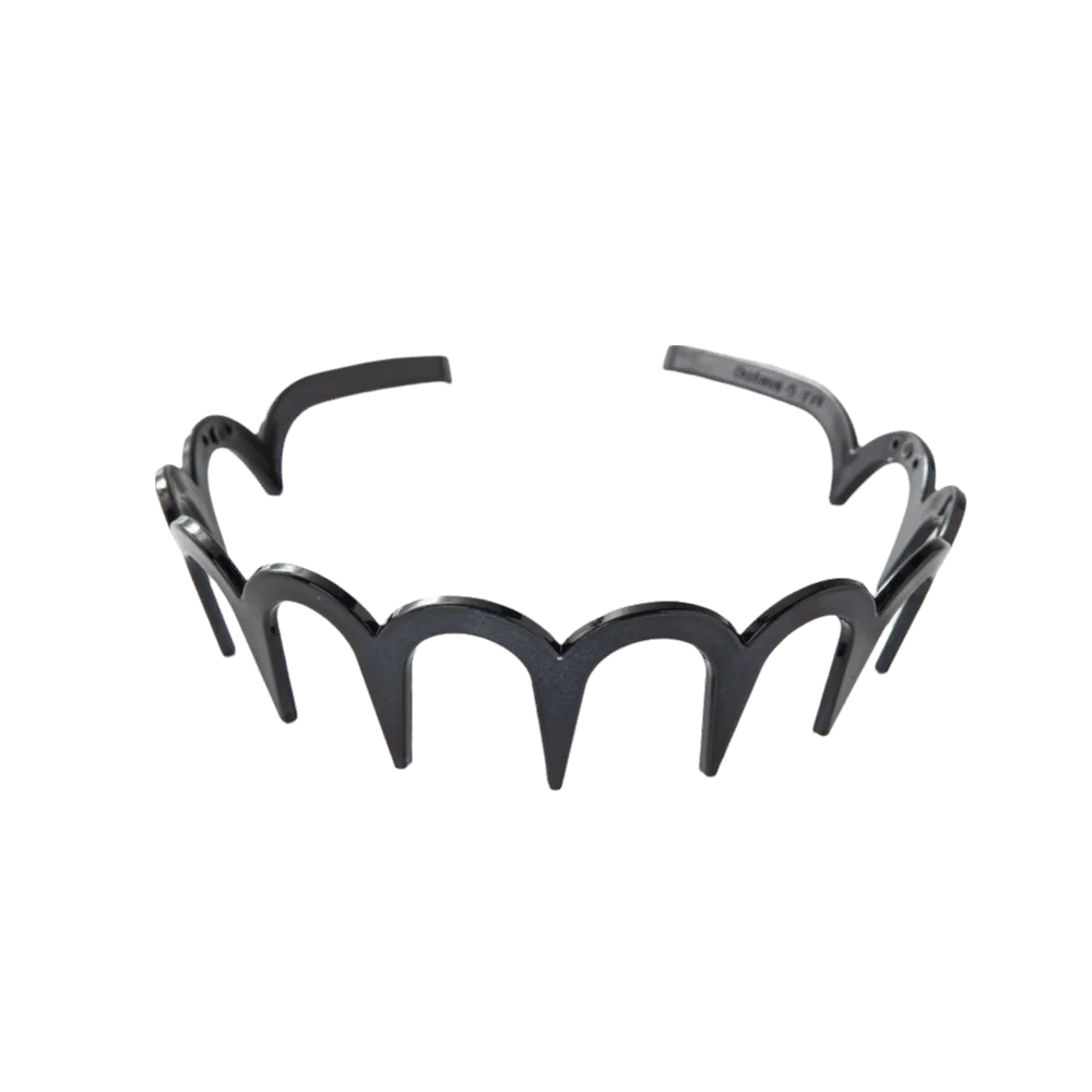 

Simple U Shape Wavy Hairband Elastic Non Slip Hair Comb with Teeth Hair Hoops for Women Girls