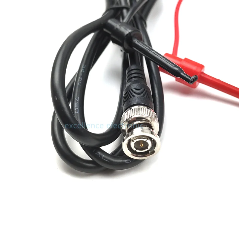 Spina maschio BNC a spina impilabile a Banana da 4mm sonda a Clip a coccodrillo Q9 test cavo Mult cavo 50ohm RF mandarino coassiale RF