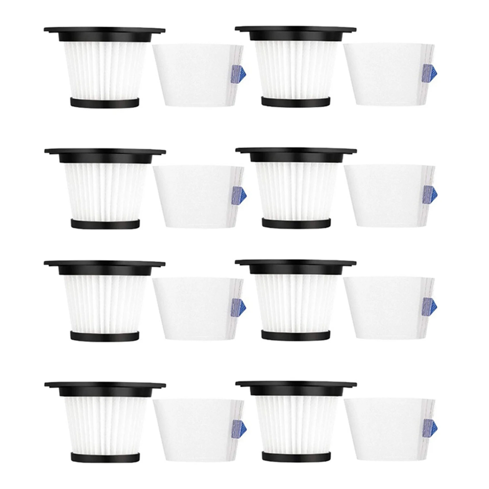 N98R 8, комплект сменных фильтров, сетчатый фильтр для беспроводного пылесоса Moosoo K17, запасные части фильтра