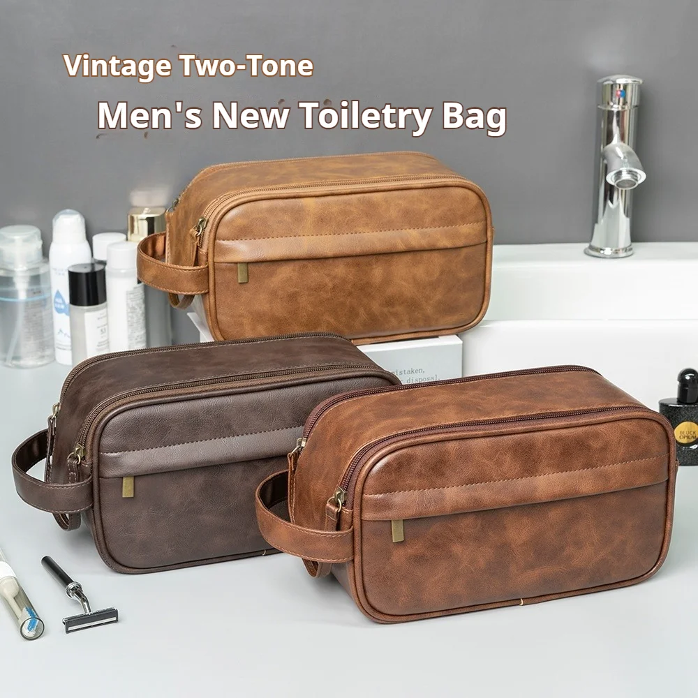 bolsa-cosmetica-masculina-casual-de-negocios-luxuosa-macia-pu-portatil-maquiagem-grande-capacidade-a-prova-d'agua-poeira-viagem-higiene-pessoal