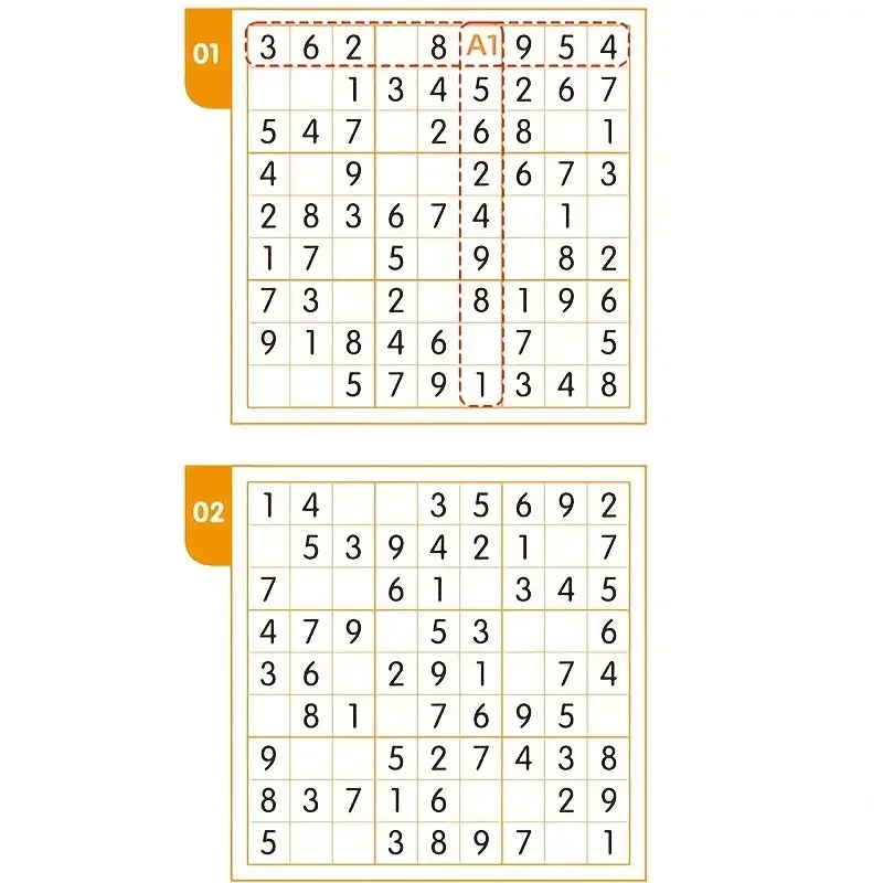 Sudoku Book For Beginner Children School Student Easy to Hard Levels Games Logical Thinking Ladder Training Puzzle Toy