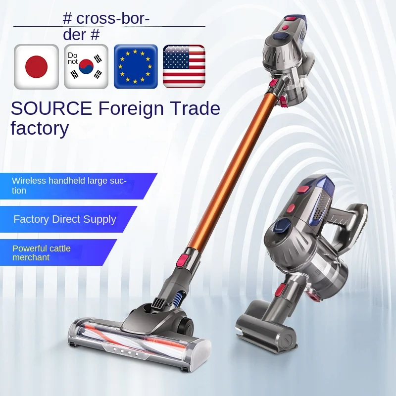 

ZEK cordless vacuum cleaner household powerful high power handheld vacuum cleaners Vertical charging Mop Sweeper