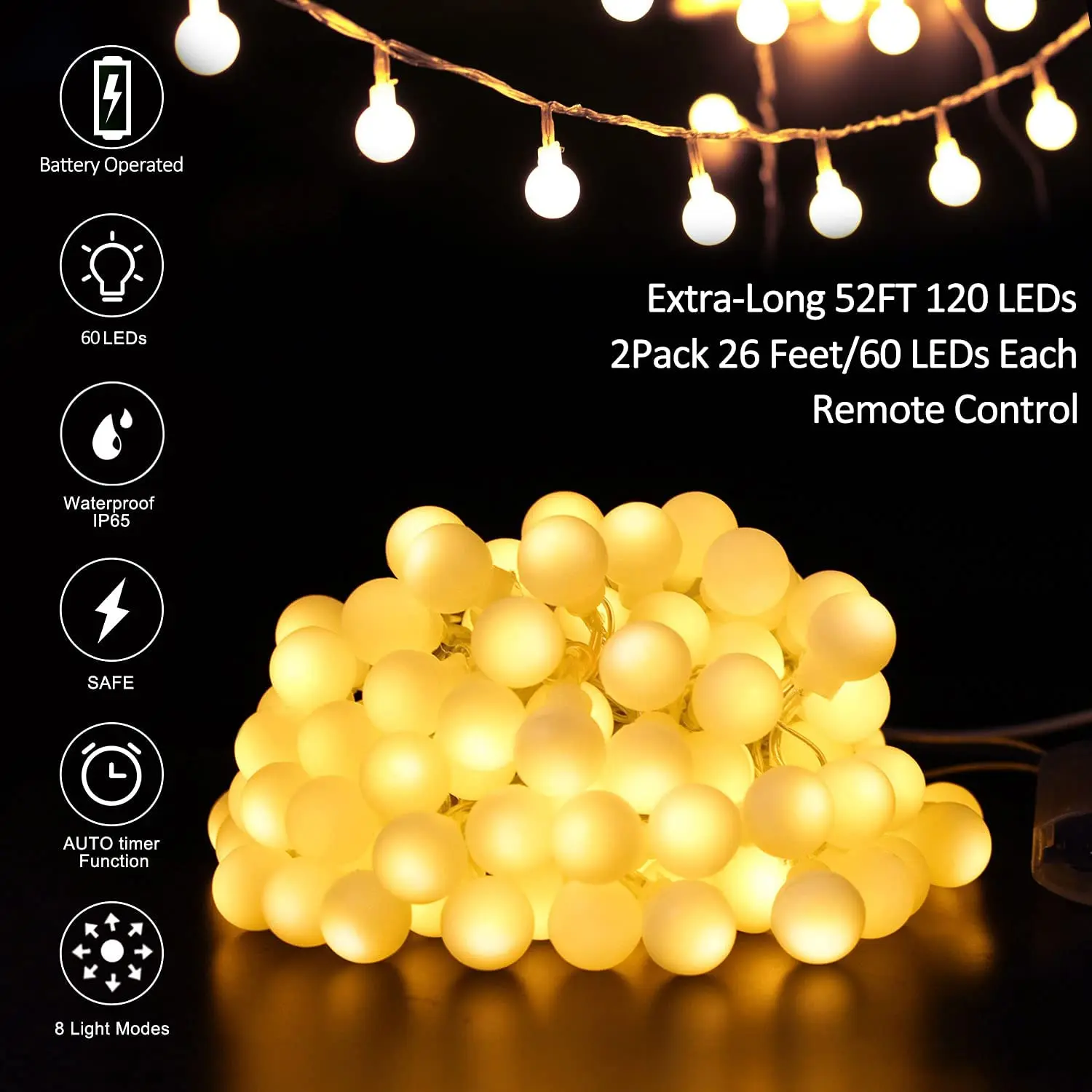 LED String Light para decoração de casa, exterior, interior, rua guirlanda, ano novo, dia de Natal