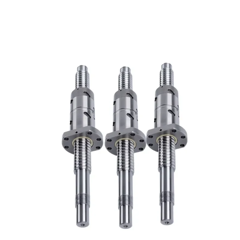 DFU2005 2505 4010 Double Nut Ball Screw for CNC Lathe Milling Machine Parts Smooth Operation High Precision Linear Motion