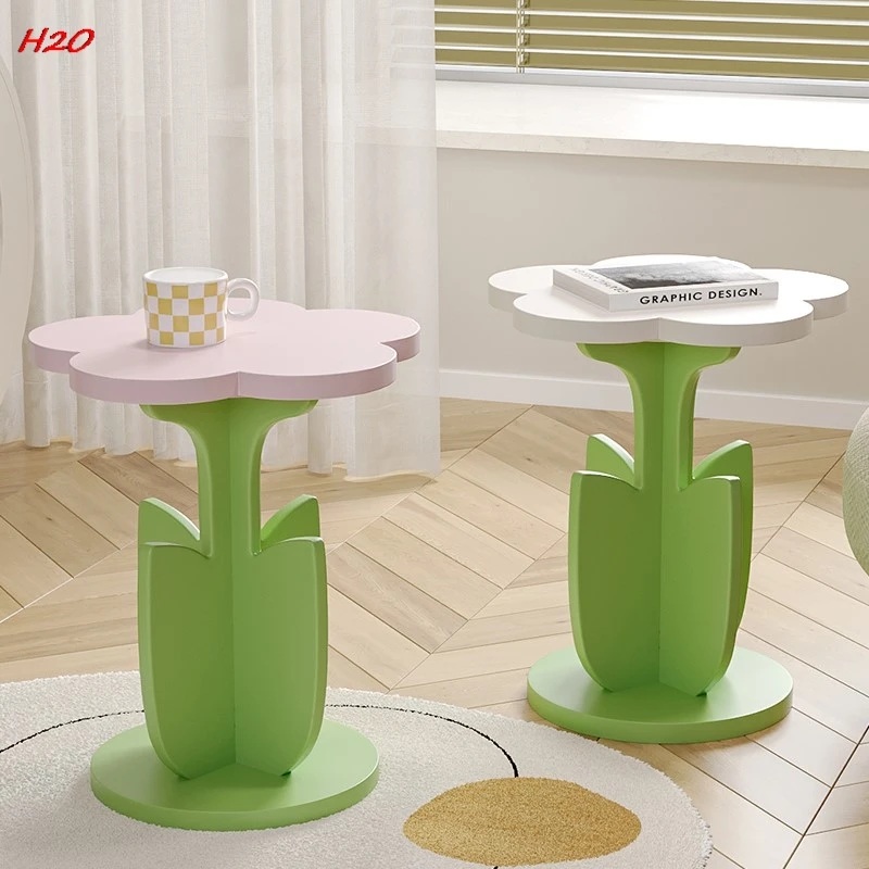 H2O Small Fresh Cream Style Decorative Coffee Table Floor Ornament Small Side Table Beside Sofa Bedroom Soft Furniture Hot New