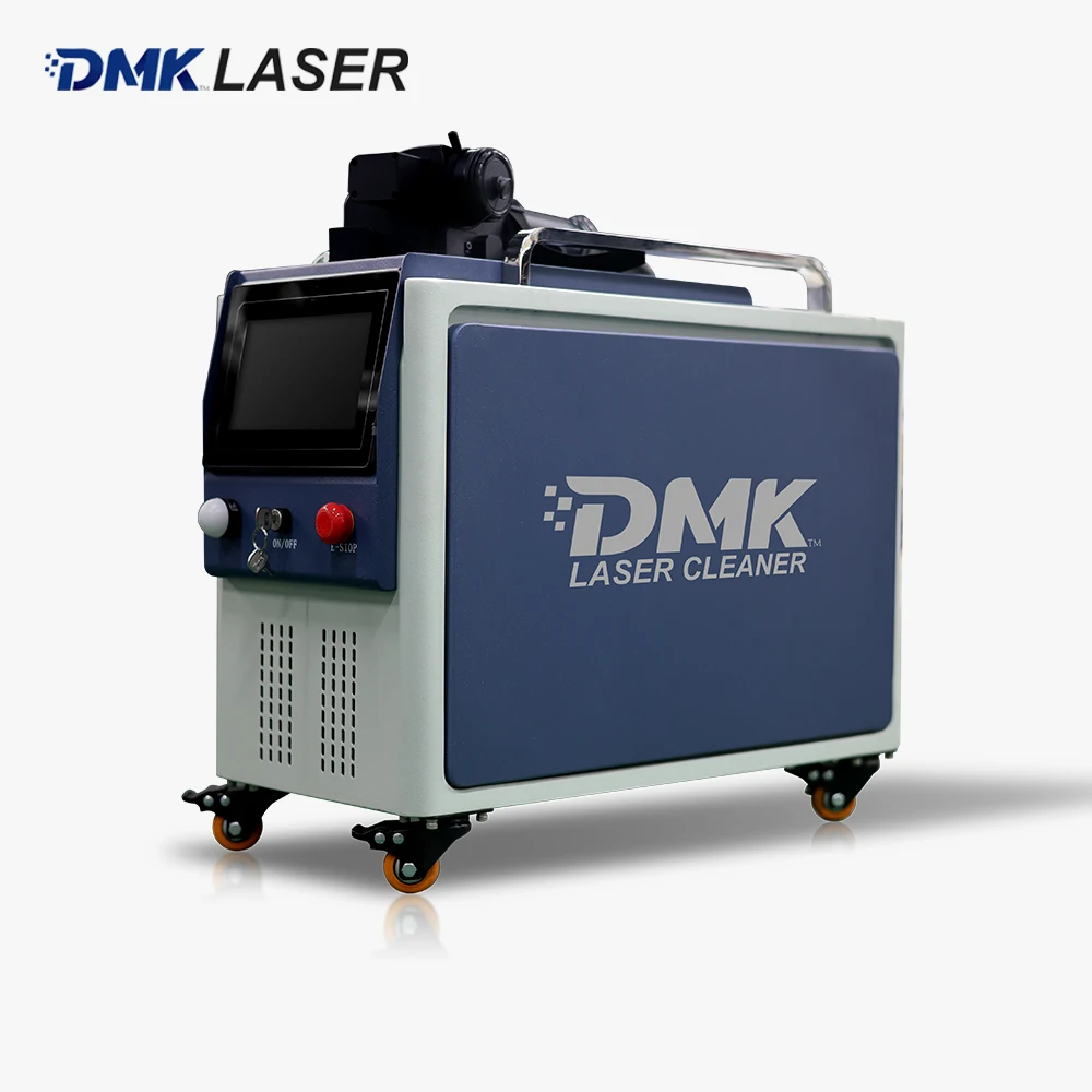 DMK 100W 200W 300w Pulse Laser Cleaning Machine for Laser Paint Industrial Grease Removal