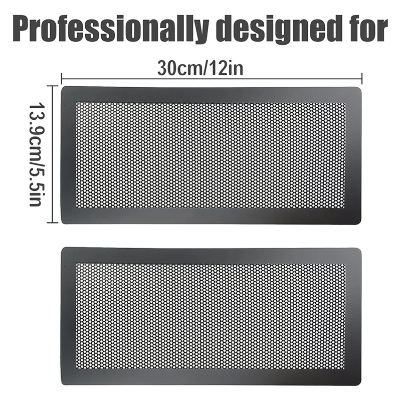 Hot Magnetic Floor Vent Covers - 5.5X12inch Mesh Filters For Home/Floor/Wall/Ceiling Catch Debris Hair Dust