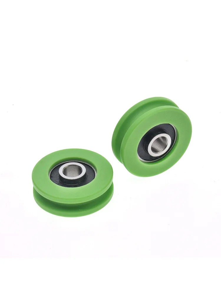 Anel Interno Com Ranhura, Roda U, Roda De Nylon, Pom formaldeído, Roda Guia R1.75, 6x27x8, 1Pc