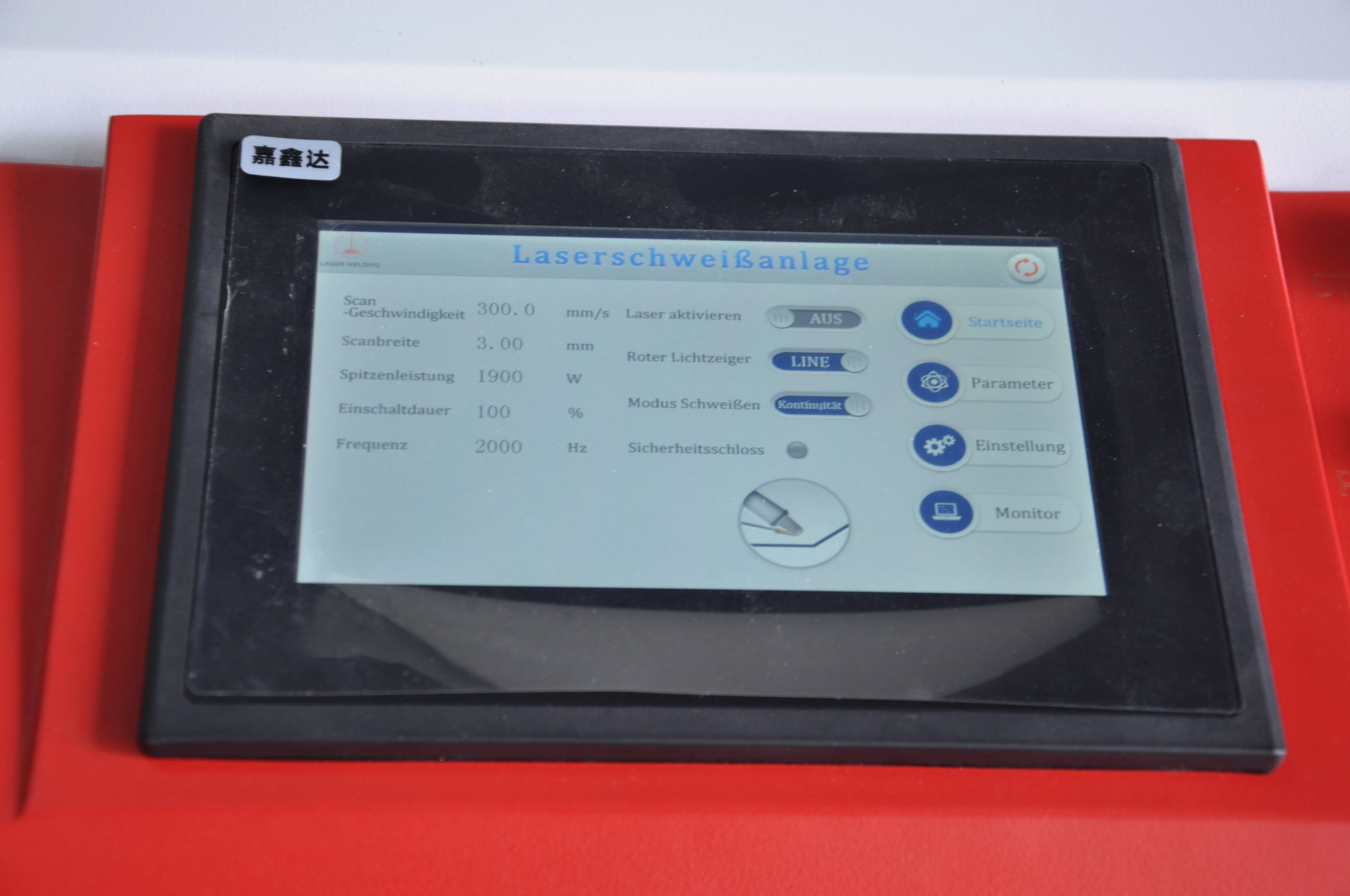 Laserschweißgerät Tragbares Handlaserschweißgerät 4in1 mit Rabatt