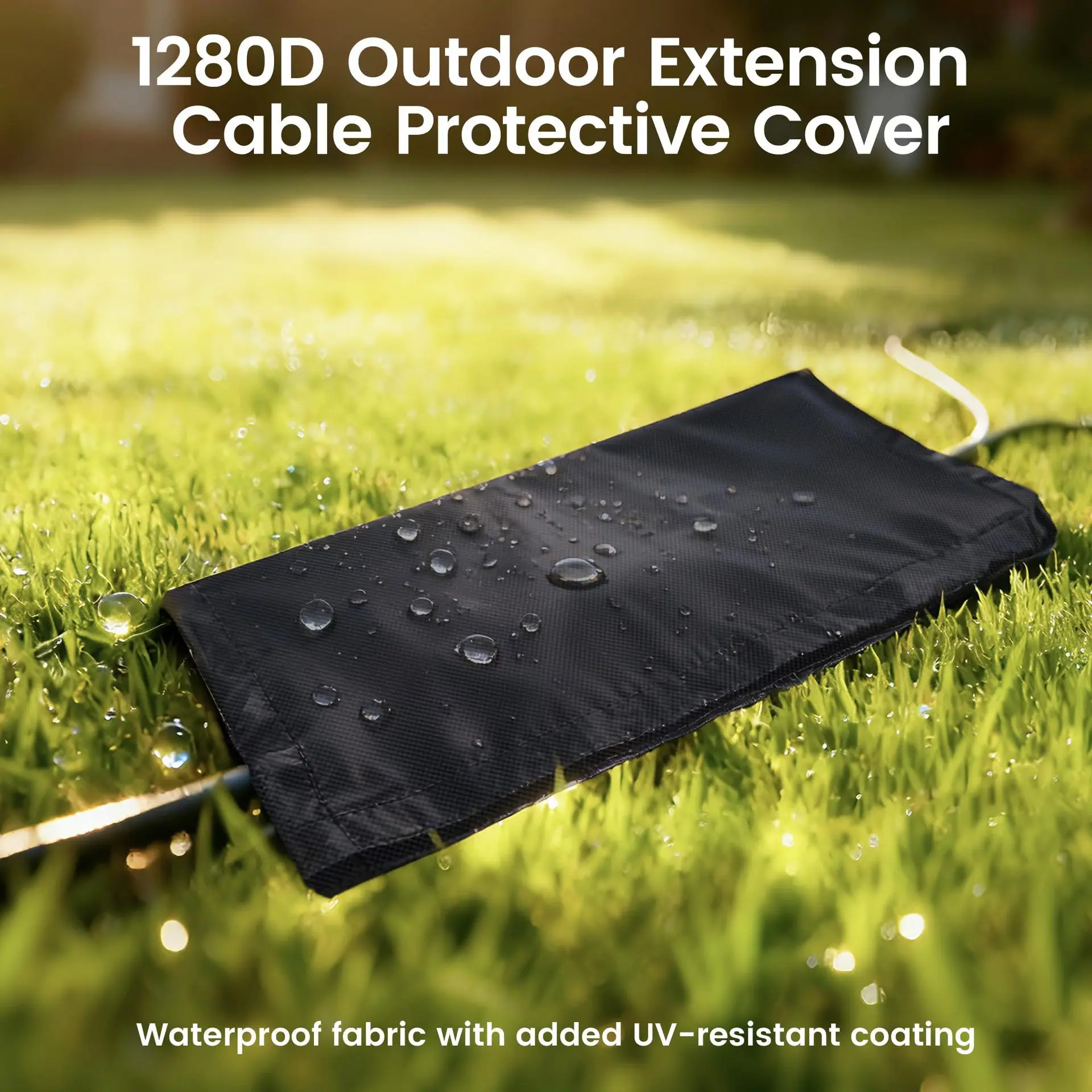 Waterproof Extension Cord Cover Resistant Weatherproof Plug Cover Weatherproof Cord Protector Child and Pet Protected Heavy-Duty