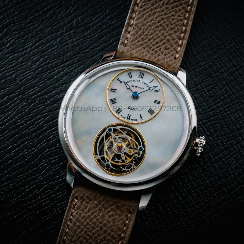 Suitable for MC-02 and 02N Tourbillon Mechanical Men's Leisure Watch Enamel Mother Shell