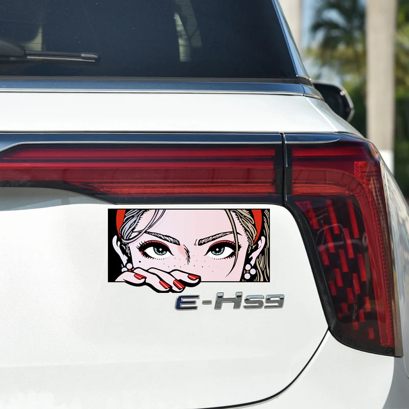 防水反射ステッカー,クリエイティブ,装飾,アクセサリー,クリエイティブ,レインボー,美容,jdm