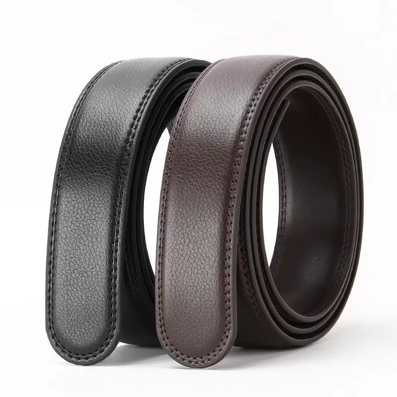 2025 New! Men's Cowhide Belt. Lead - Free, Automatic Buckle, Trendy & Versatile, Durable, Comfortable, Stylish, and Adjustable