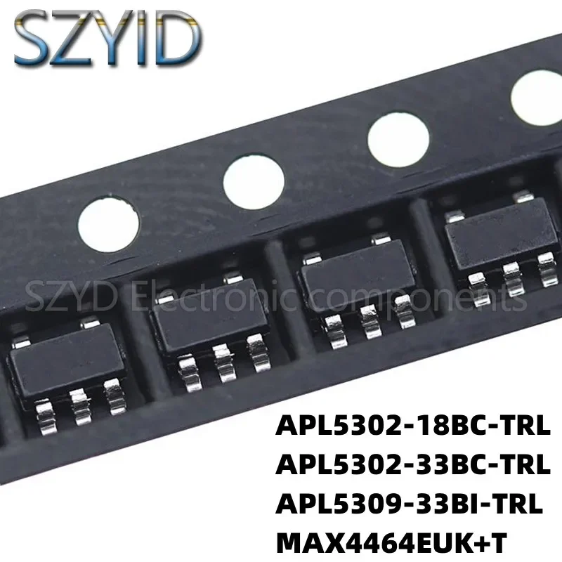 

100PCS SOT23-5 APL5302-18BC-TRL APL5302-33BC-TRL APL5309-33BI-TRL MAX4464EUK+T