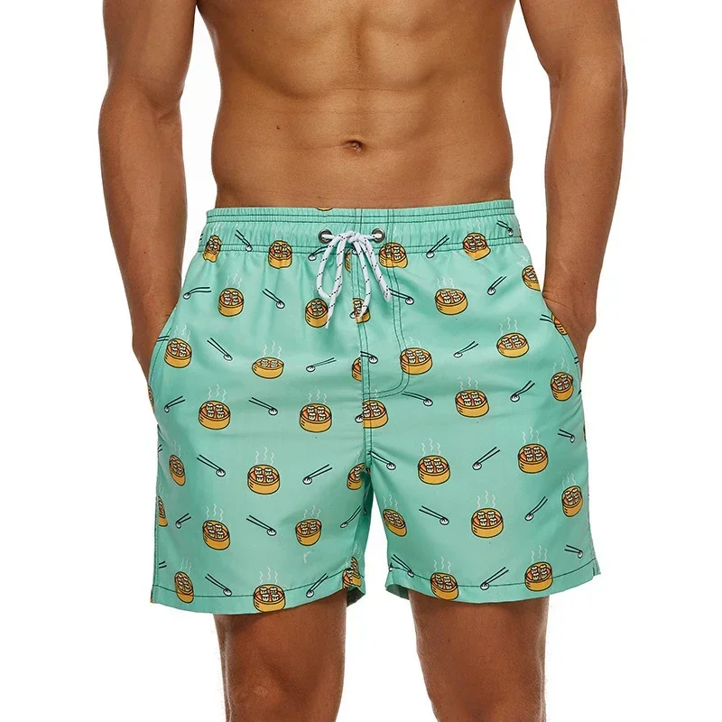 Nieuwe Hawaiiaanse Strandshort Heren Shorts 3d Bedrukte Casual Badpakken Sport Short Heren Vakantie Mode Heren Kofferkleding