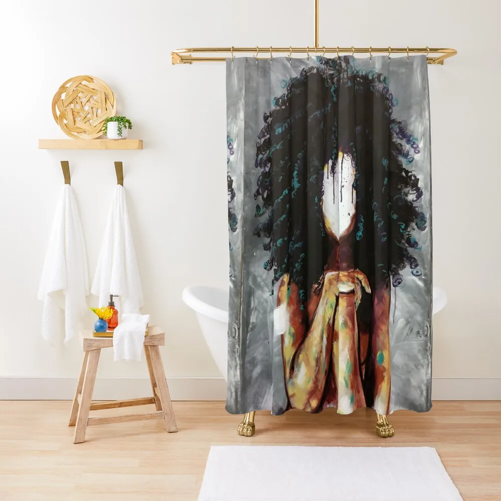

Naturally I Shower Curtain Shower Bath Luxury Bathroom Shower Waterproof Bathroom Fabric Curtain