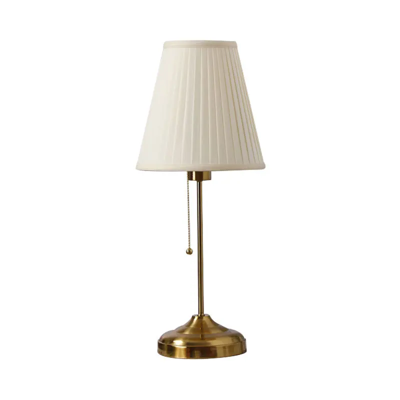 Vintage Bedroom Bedside Lamp, North American & American Light Luxury Style, European Modern Minimalism, Creative Desk Lamp, Warm