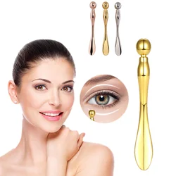 Mini Steel Ball/Ceramic Eye Cream Massage Stick Roll-ball Eye Massage Stick Eyes Cream Spoon Remove Wrinkles and Dark Circles