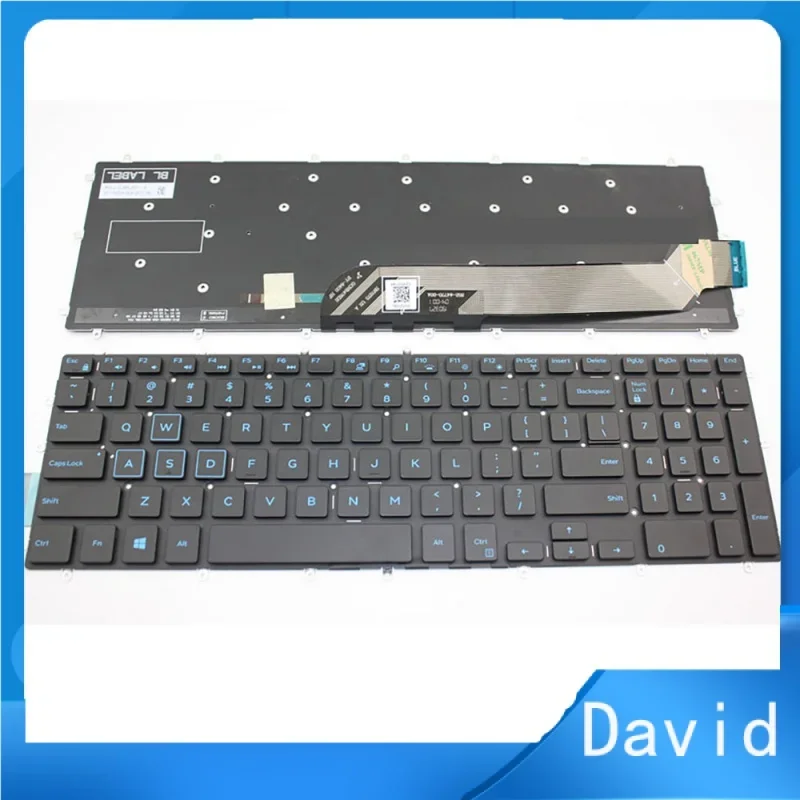 New for Dell P66F001 P72F001 P72F002 P75F002 P75F003 US Backlit Keyboard white blue red