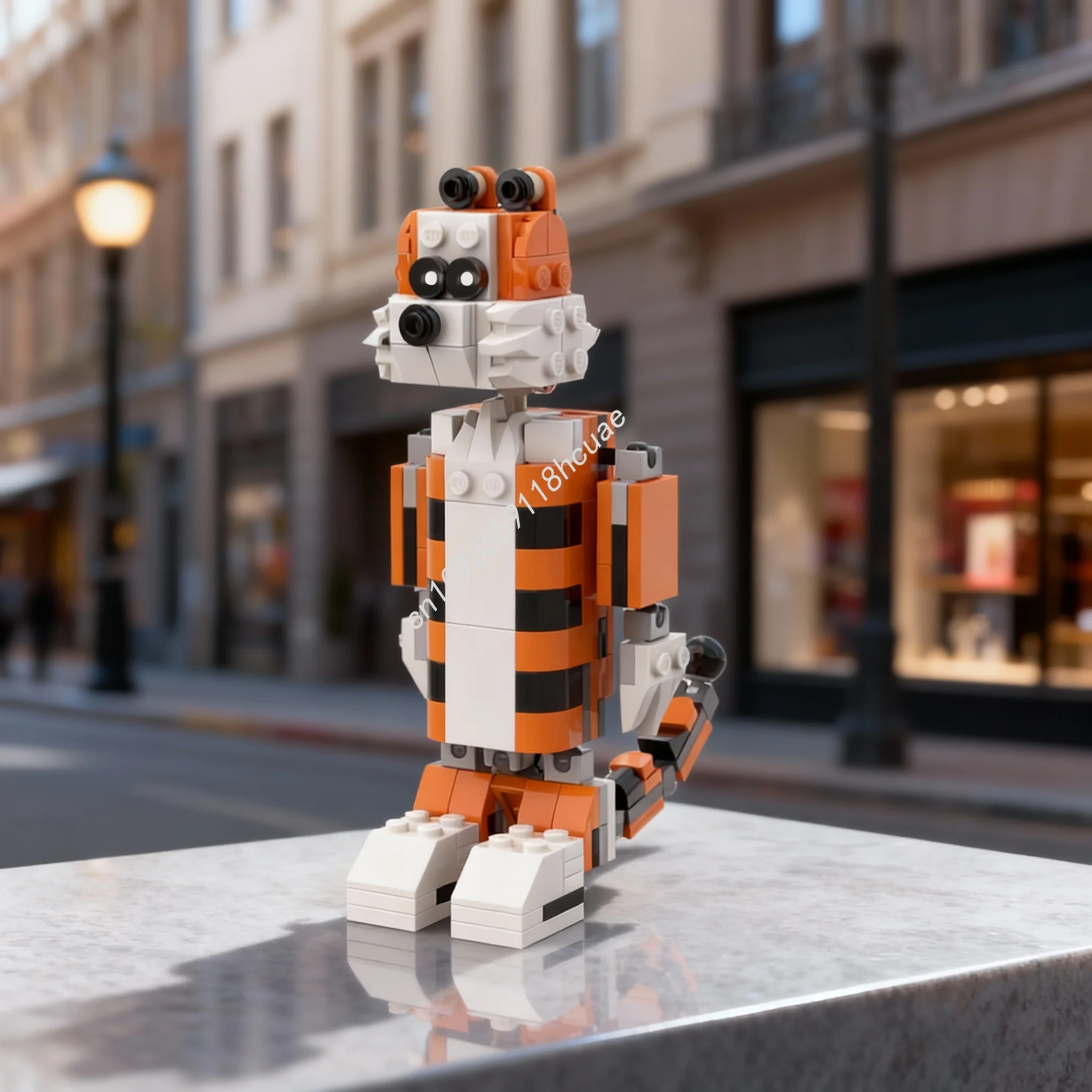 173 Pezzi MOC Hobbes Creator 3 in 1, Blocchi da Costruzione, Architettura Fai-da-Te, Giocattolo Creativo, Idea Regalo di Natale, Mattoncini Educativi