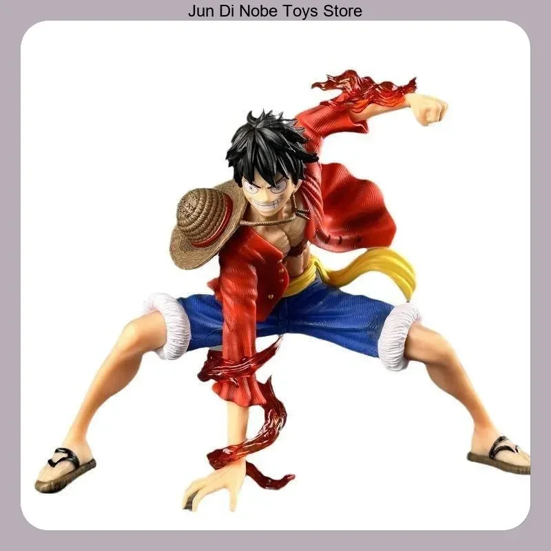 

16cm One Piece Battle Luffy Anime Figure Statue Collectible Desktop Decoration Toy Gift