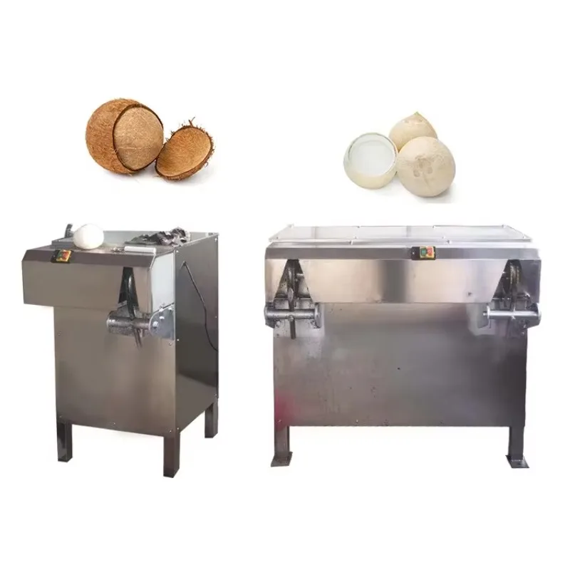Electric Coconut Husking And Peeling Machine Brown Skin Grinding And Shell Crusher With Dust Collector For Nuts