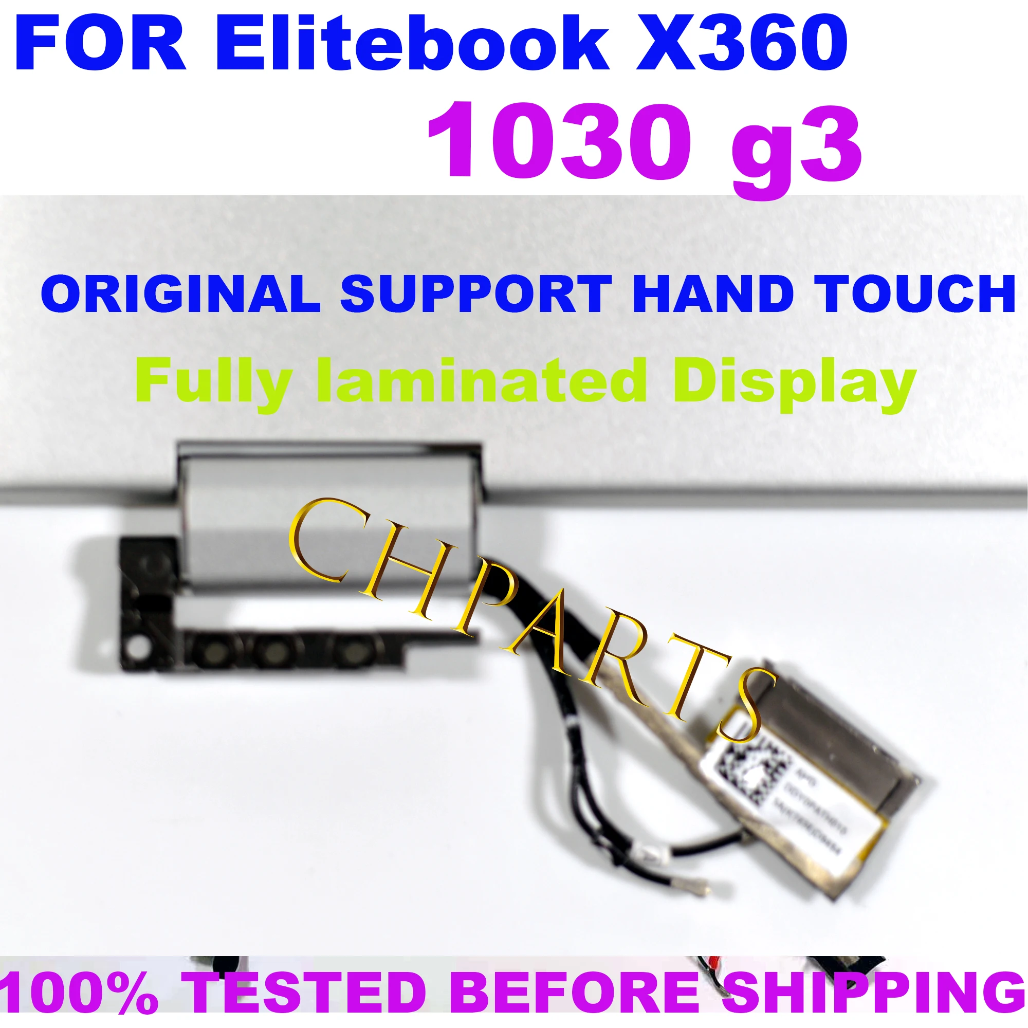 For HP EliteBook x360 1030 G3 1030 G4 Touch Screen Complete