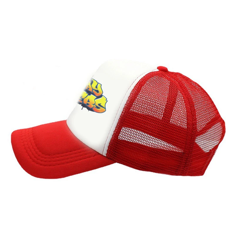 Subway Surfers Logo Trucker Cap Unisex Video Game Hats Sun Hats Golf Hats Adjustable Polyester Mesh Baseball Cap Summer - view 4