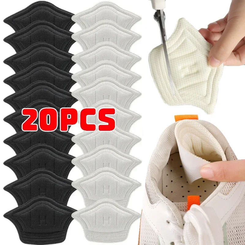 2-20PCS Heel Insoles Shoes Patch Heel Cushion Pads Sport Shoes Adjustable Antiwear Foot  Pad Insole Shoe Heel Protector Sticker