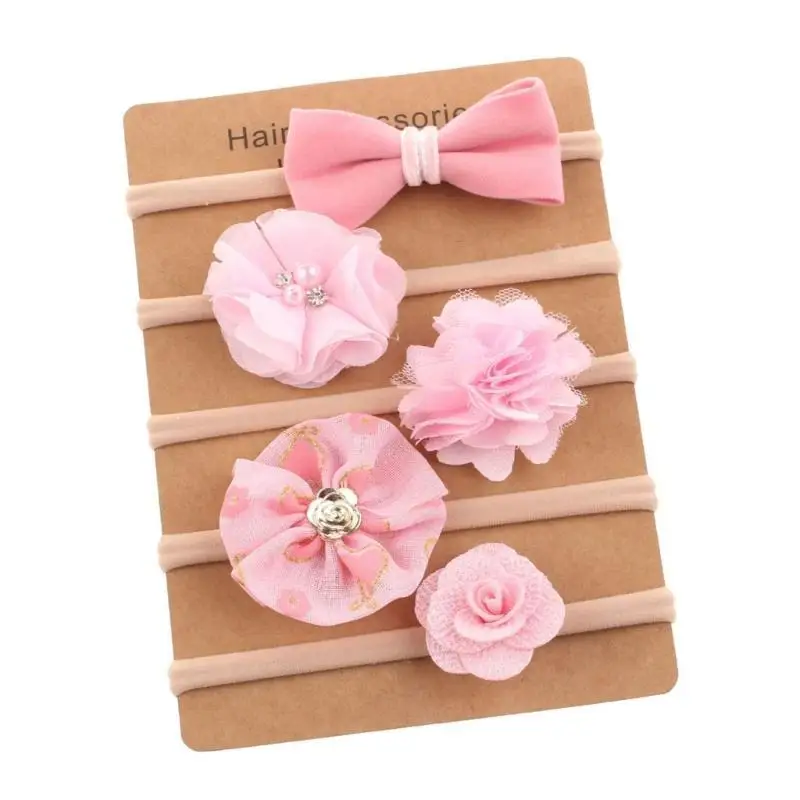 

U13F 1 Set Baby Nylon Hairband for Tender Skin Breathable Headwear Sweet Girls Headgear for Everyday Wear & Special Occasion