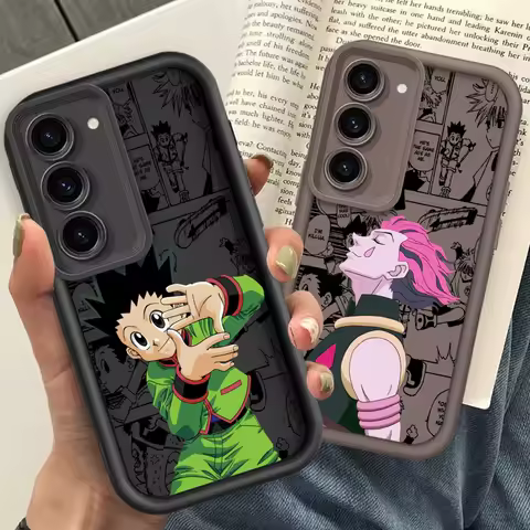 Anime Killua Hunter X Hunter For Samsung Note 20 S24 S23 S22 S21 S20 Ultra Plus FE A25 A23 A22 A15 A31 5G Eye Ladder Soft